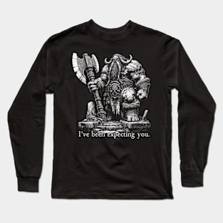 Barbarian Monster Long Sleeve T-Shirt